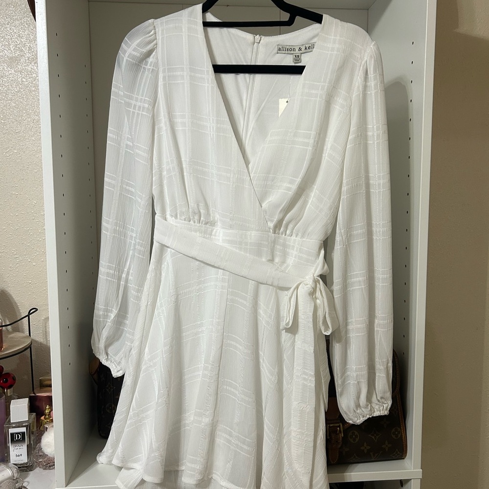 Allison & Kelly White Dress